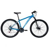 Bicicleta Aro 29 Absolute Nero 4 Alumínio 27v Freio A Disco Mecânico Garfo Com Suspensão - Azul Tam.17