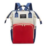 Mochila Bolsa Saída Maternidade Multifunção Termica Tricolor