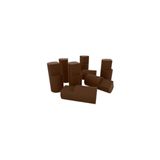 Multiuso De Cozinha Kit 8un Pés Madeira P- Balcão Castanho - Henn
