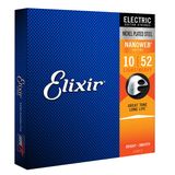 Encordoamento Cordas Elixir para Guitarra 010 Light Heavy Nanoweb