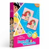 Jogo Da Memoria Infantil Princesas Disney 48 Pecas Toyster