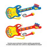 Guitarra Infantil Com Microfone Sortido Dm Toys