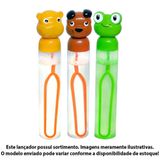 Lanca Bolha De Sabao Mania De Bolha Bichos Sortido Dm Toys