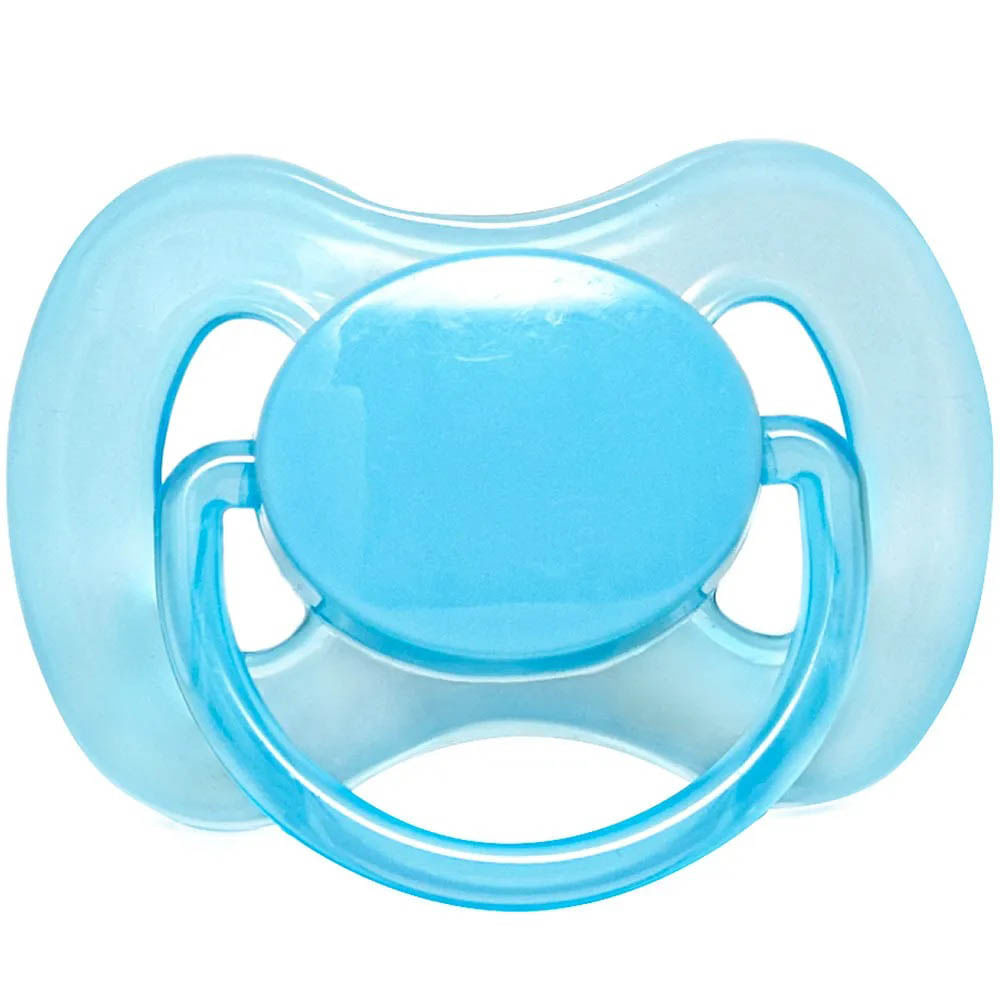 Chupeta Silicone Ultra Soft 0 6m Comfort Azul Buba