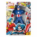 Boneco Articulado 45 Cm Marvel Comics Capitao America Mimo Toys