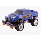 Carrinho De Controle Remoto Monster Truck 7 Funcoes Azul Polibrinq