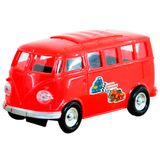 Carrinho De Controle Remoto Kombi Vermelho Dm Toys