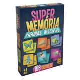 Jogo Da Memoria Supermemoria Figuras Infantis 108 Cartelas Grow