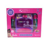 Microfone Infantil Barbie Meu Primeiro Karaoke Fun Divirta Se