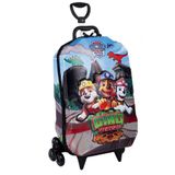 Mochila 3d De Rodinhas Infantil Patrulha Canina Dino Rescue Maxtoy