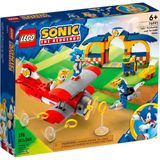 Lego Sonic Oficina Do Tails E Aviao Tornado 376 Pecas Lego