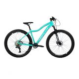 Bicicleta Aro 29 Absolute Hera Feminina 12v Garfo Trava No Guidão 1x12 Verde 15