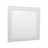 Luminária Plafon 25w Led Quadrado Embutir 3000k