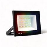 Refletor Led Smd 50w Rgb Com Controle