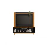 Estante Home Para Tvs De Ate 65 Polegadas Balsamo Candian - Jcm Movelaria Cinamomo-preto