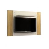 Painel Para Tvs Ate 50 Polegadas America Valdemoveis Off White-cinamomo
