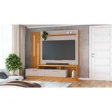 Estante Home Theater Para Tv Até 65 Polegadas Despertar - Jcm Movelaria Cinamomo-off White