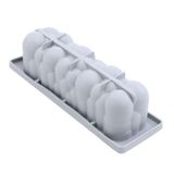 Forma De Silicone 29x9,5x8cm - Bolo Buche Nuclear