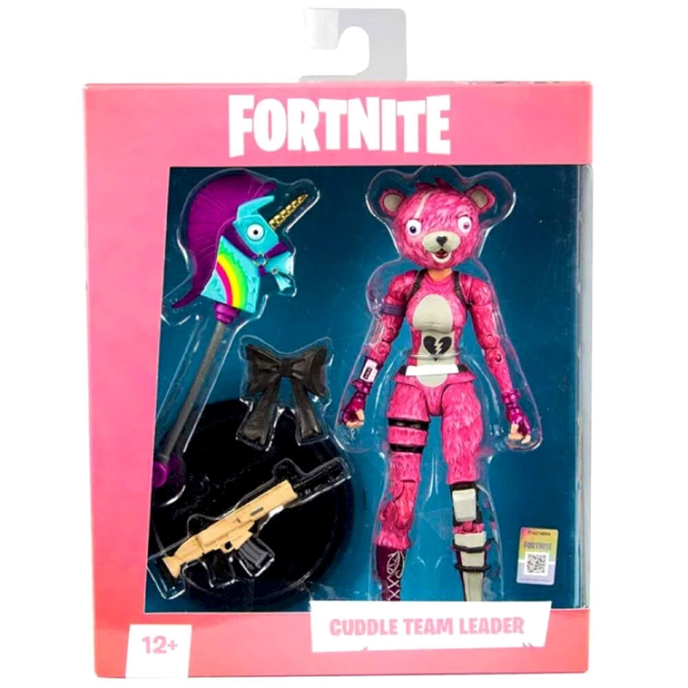 Figura De Acao Fortnite Cuddle Team Leader 17cm Barao