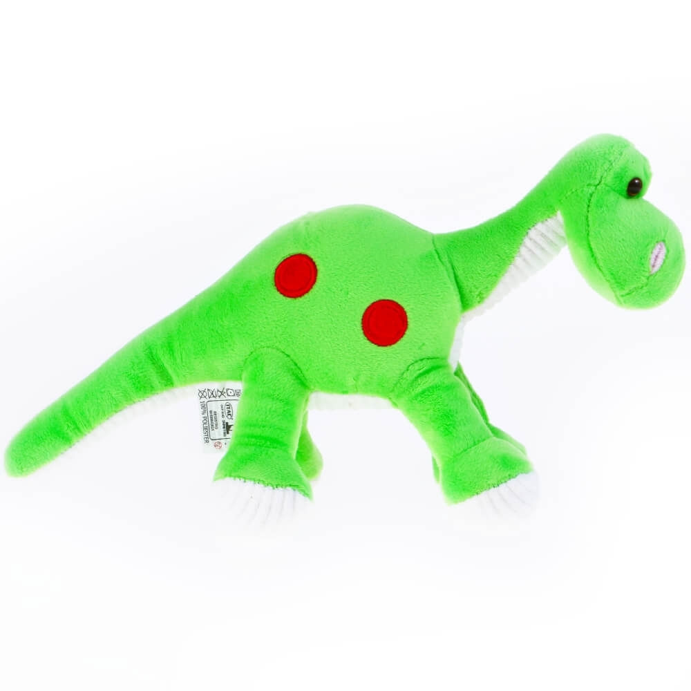 Pelucia Dinossauro Zeck Verde 20cm Santa Klaus