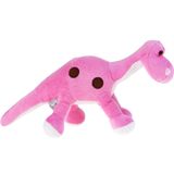 Pelucia Dinossauro Zeck Rosa 20cm Santa Klaus