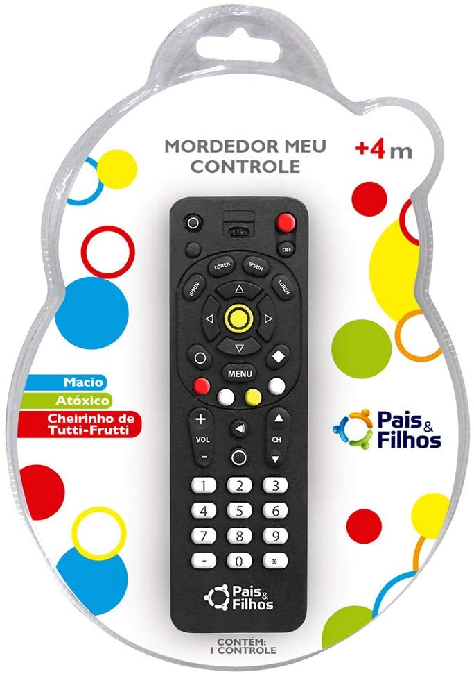 Mordedor Meu Controle Cheirinho De Tutti Frutti Pais Filhos