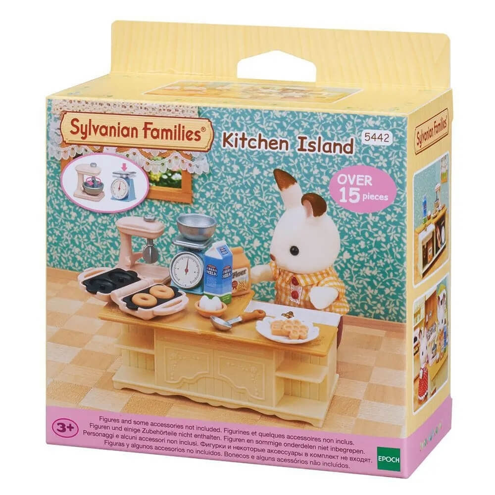 Sylvanian Families Cozinha Com Ilha Epoch