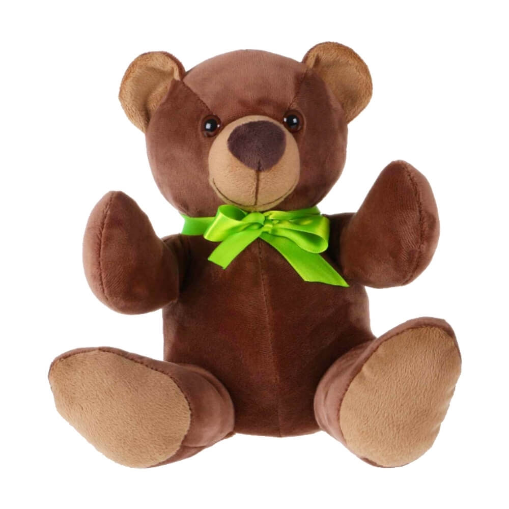 Pelucia Amigo Urso Chocolate 25cm Santa Klaus