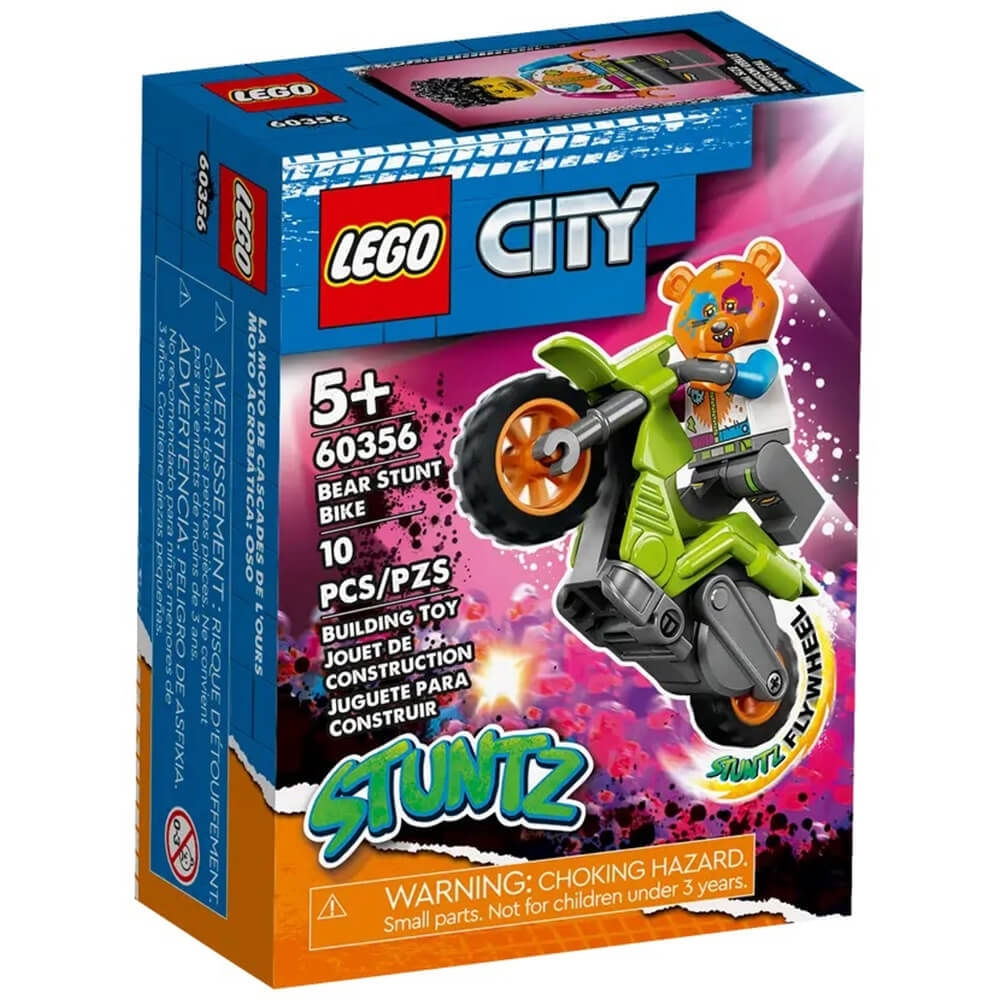 Lego City 60356 Moto De Acrobacias Do Urso