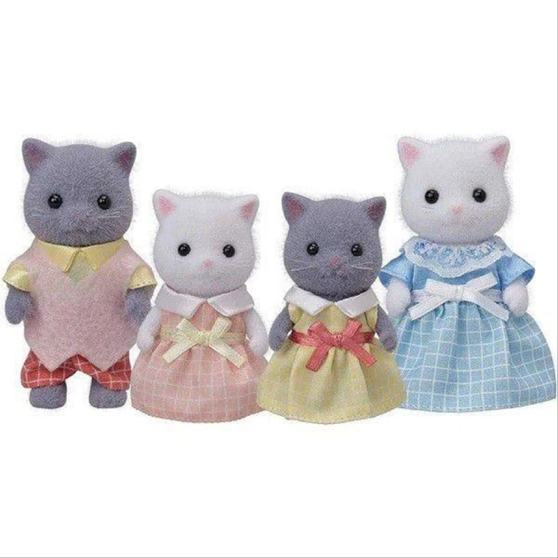 Sylvanian Families Familia Dos Gatos Persas Epoch