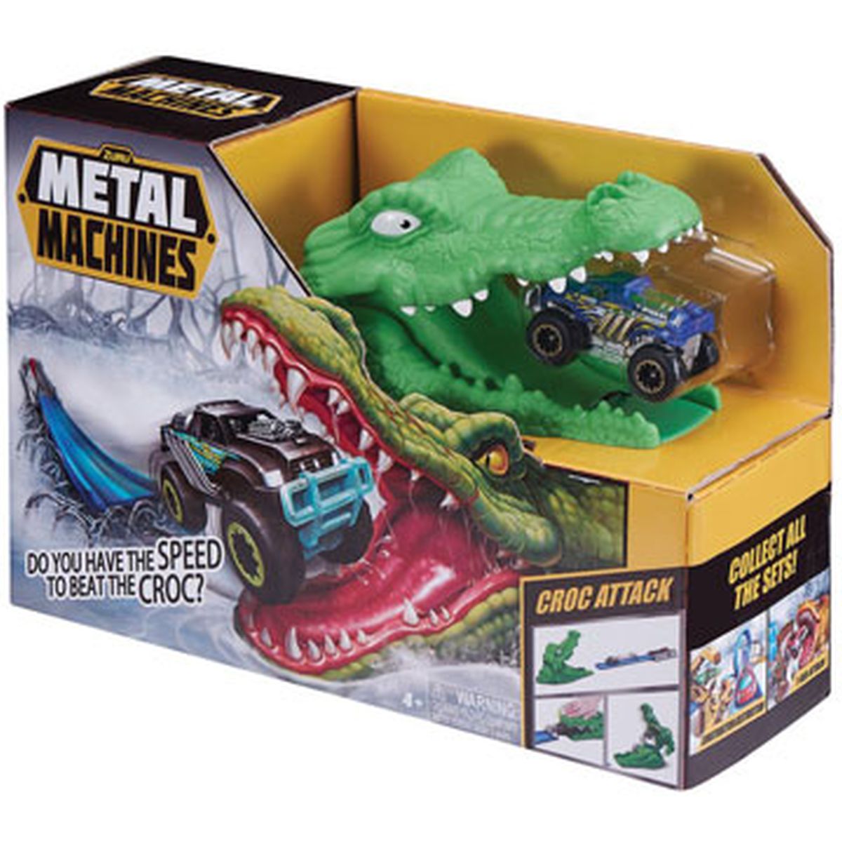 Pista De Carrinhos Metal Machines Croc Attack - Candide