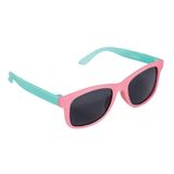Oculos De Sol Baby Color Rosa E Verde Buba