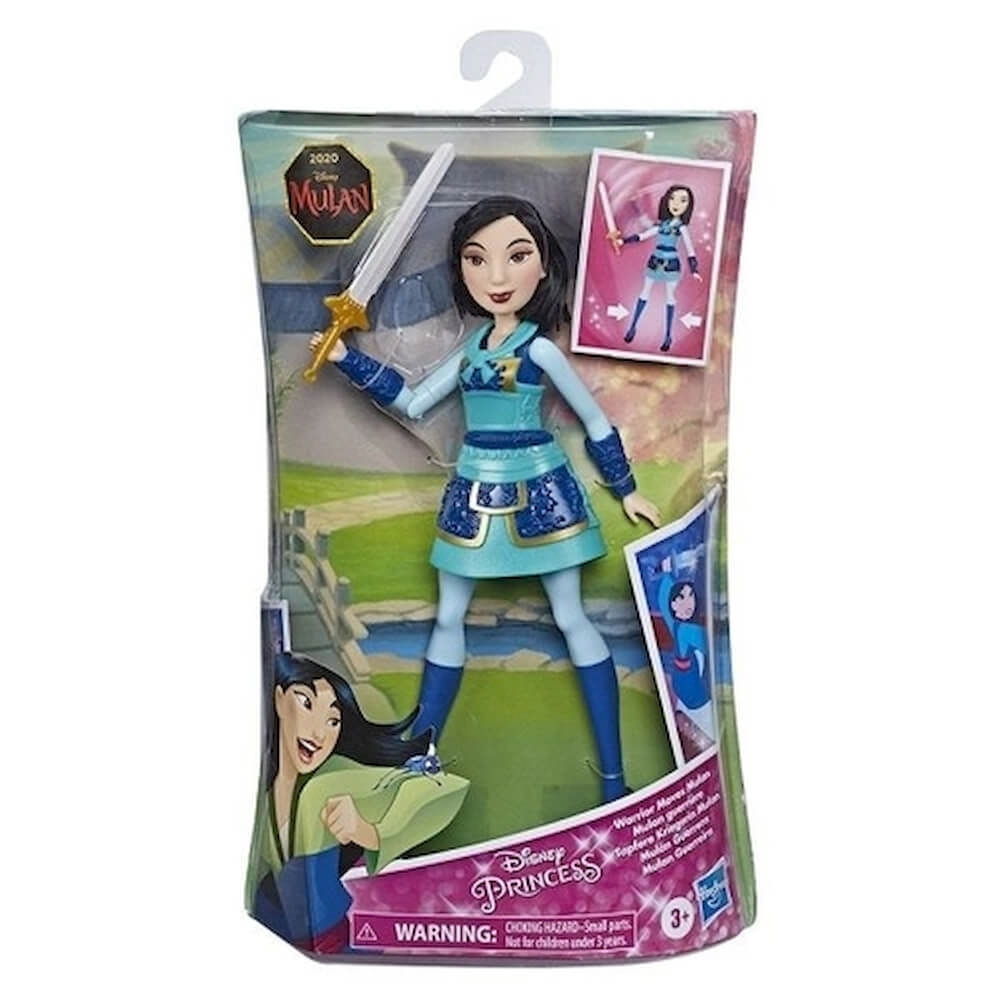 Boneca Princesa Disney Mulan Roupa De Guerreira - E8628 - Hasbro