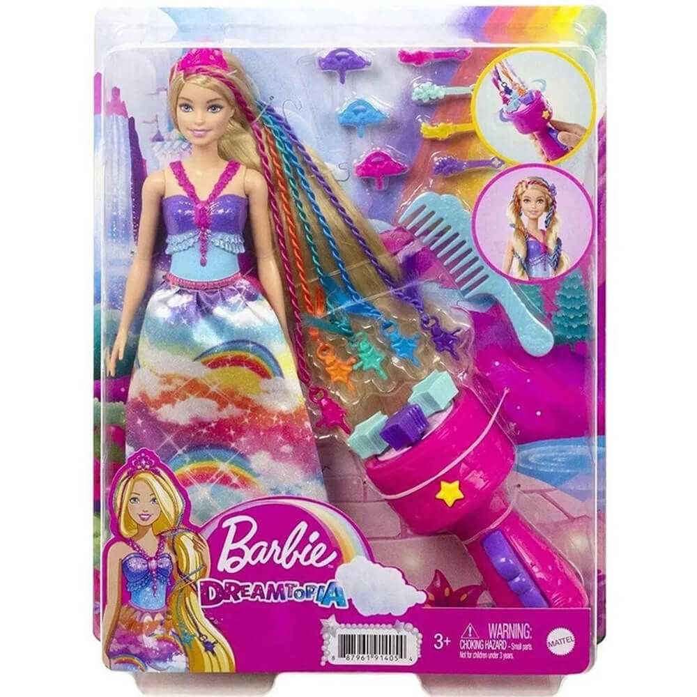 Boneca Barbie Dreamtopia Princesa Trancas Magicas Mattel