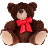 Pelucia Urso Leli Mousse 45cm Santa Klaus