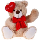 Pelucia Urso Leli Apaixonado Deserto 45cm Santa Klaus