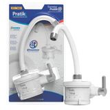 Torneira Elétrica Pratik 4 Temperaturas Branca/cromada 4800w