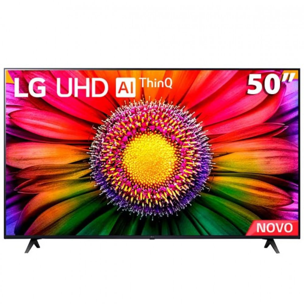 Smart Tv 50 Lg 4k Uhd Thinq Ai 50ur8750psa Hdr, Bluetooth, Alexa, Google Assistente, Airplay 2, 3 Hdmis