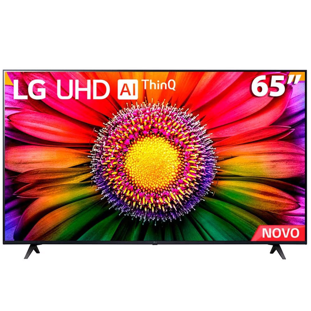 Smart Tv 65 Lg 4k Uhd Thinq Ai 65ur8750psa Hdr, Bluetooth, Alexa, Google Assistente, Airplay 2, 3 Hdmis