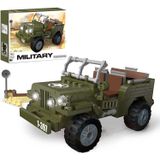 Construção De Veículos Militares Define Kit De Construção De Caminhão Do Exército Ww2 Willys Modelo De Construção De Brinquedos Para Crianças De 6 A