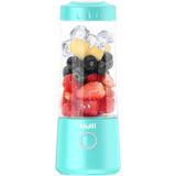 Liquidificador Portátil Mulli,13,5 Oz Oz Misturador Pessoal Recarregável Usb Para Smoothie E Shakes, Mini Blender Com Seis Lâminas,4000mah Para Baby