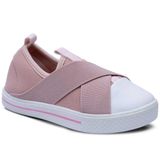 Tenis Casual Infantil Menino Menina Calce Facil Leve 11.48i Cor:rosa,tamanho:20