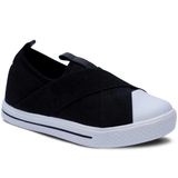 Tenis Casual Infantil Menina Menino Calce Facil Macio 11.48 Cor:preto,tamanho:31
