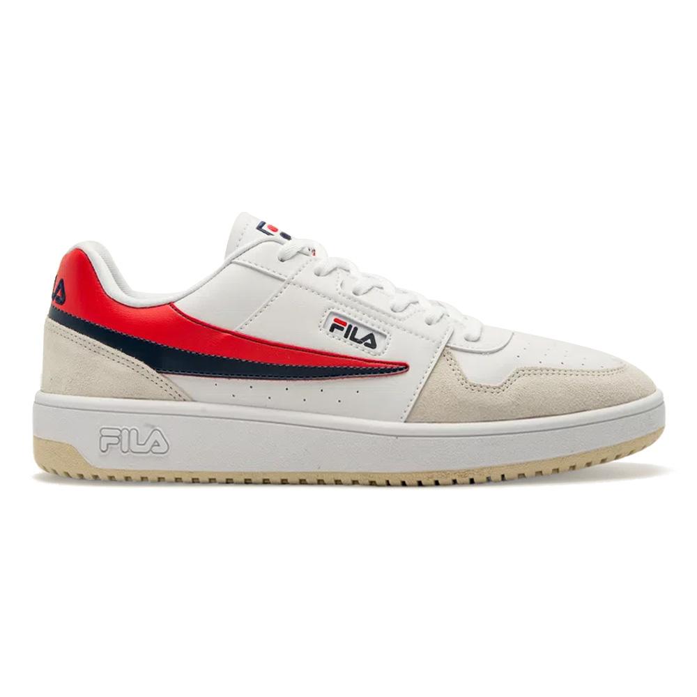 Tênis Fila Arcade Low Masculino - 43 - Branco/vermelho