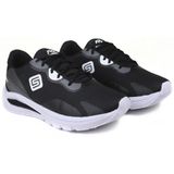 Tênis Esportivo Masculino Caminhada Corrida Conforto Leve Preto 36