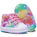 Tenis Bebe Star Menino Menina Sapatinho Infantil Macio 01.03 Cor:tiedye,tamanho:g