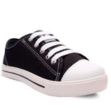 Tênis Infantil Masculino Feminino Menina Menino Casual Star Original 11.21 Cor: Preto, Tamanho: 30