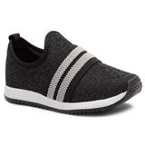 Tenis Infantil Masculino Feminino Menino Menina Casual Jogging Barato 11.55 Cor:preto,tamanho:25