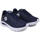 Tênis Esportivo Masculino Caminhada Corrida Conforto Leve Azul 43