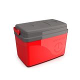 Cooler Térmico Unitermi Caixa Floripa Com Alça De 15 Litros Com Capacidade Para 22 Latas - Vermelha